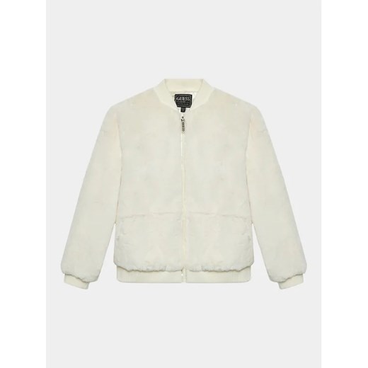 Guess Kurtka bomber J3BL13 WCFX0 Écru Regular Fit Guess 14Y MODIVO promocja