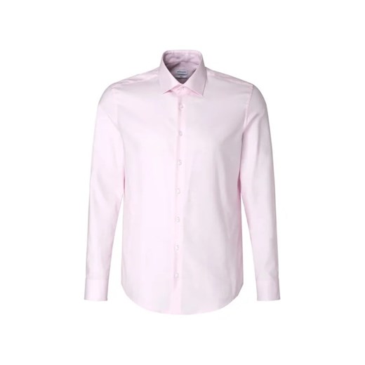 Seidensticker Koszula 01.653690 Różowy Slim Fit ze sklepu MODIVO w kategorii Koszule męskie - zdjęcie 168485440