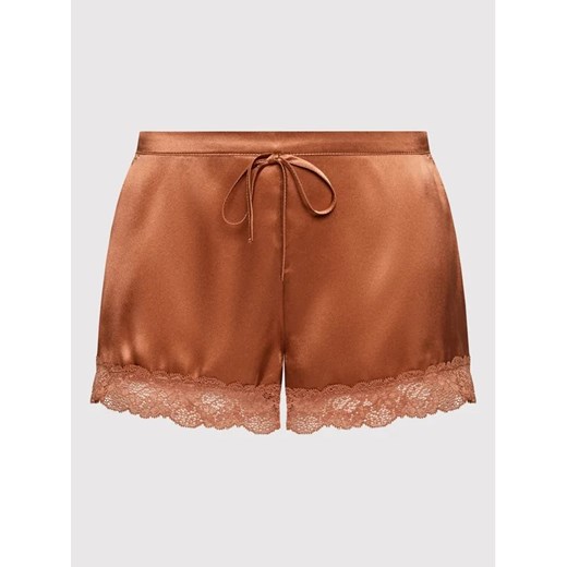 Etam Szorty piżamowe Milky 6515191 Brązowy Regular Fit M MODIVO