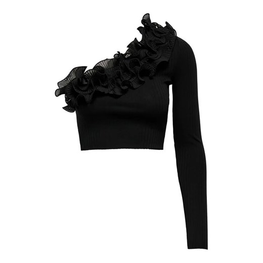 ONLY Bluzka 15306966 Czarny Regular Fit XS okazja MODIVO
