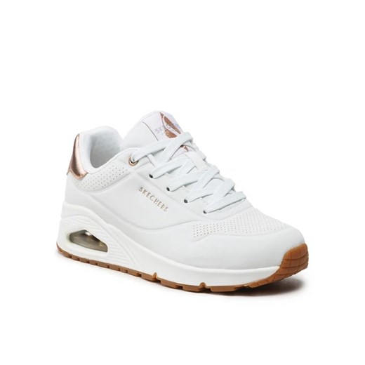 Skechers Sneakersy Uno 177094/WHT Biały Skechers 36 MODIVO wyprzedaż