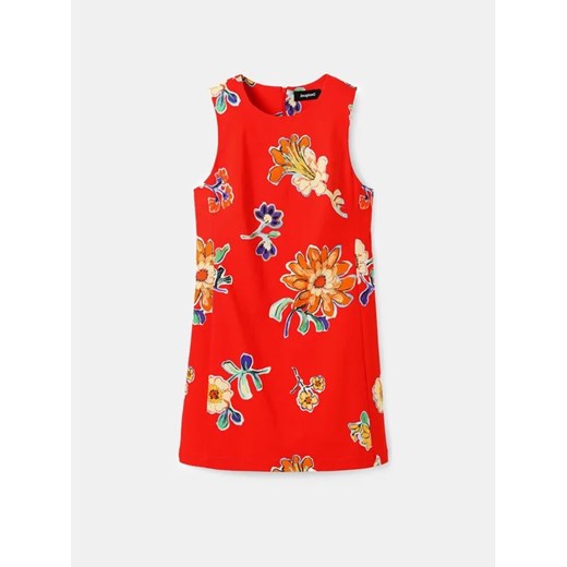 Desigual Sukienka codzienna 23SWVW70 Czerwony Slim Fit Desigual XL MODIVO