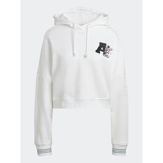 adidas Bluza Disney HL9055 Biały Loose Fit 40 MODIVO