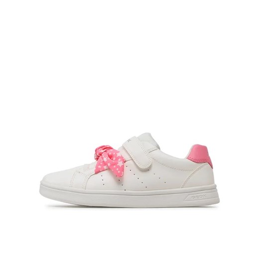 Geox Sneakersy J Djrock Girl J354MC000BCC1Z7Q D Biały Geox 37 wyprzedaż MODIVO