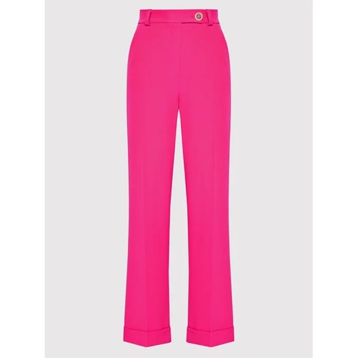 Maryley Spodnie materiałowe 22IB511/41FU Różowy Regular Fit Maryley M MODIVO okazja