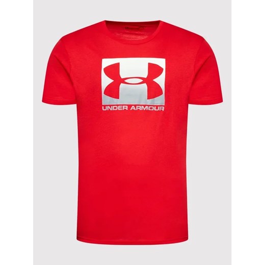 Under Armour T-Shirt Ua Boxed Sportstyle 1329581 Czerwony Loose Fit Under Armour S MODIVO
