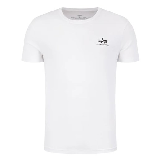 Alpha Industries T-Shirt Basic 188505 Biały Regular Fit Alpha Industries L MODIVO