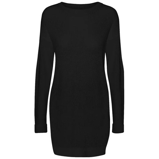 Noisy May Sukienka dzianinowa Maysa 27027577 Czarny Loose Fit Noisy May M MODIVO