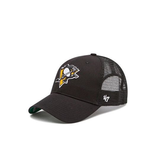 47 Brand Czapka z daszkiem Pittsburgh Penguins Cap H-BRANS15CTP-BKB Czarny 47 Brand uniwersalny MODIVO okazyjna cena