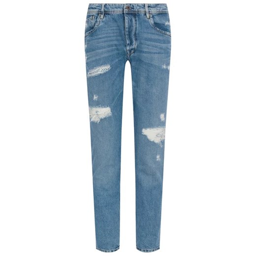 Pepe Jeans Jeansy PEPE ARCHIVE Callen Crop PM205117 Niebieski Relaxed Fit Pepe Jeans 34_34 wyprzedaż MODIVO