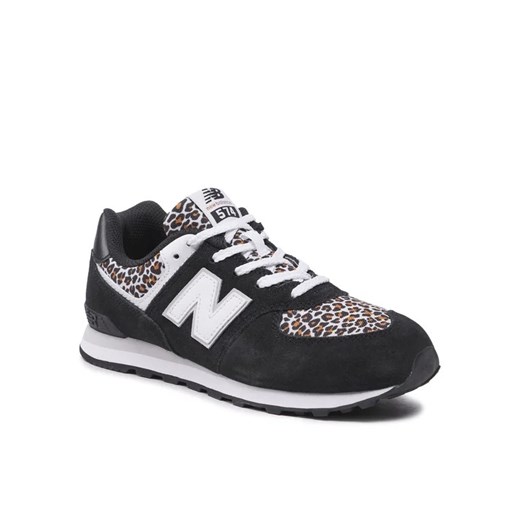 New Balance Sneakersy GC574AC1 Czarny New Balance 37_5 promocyjna cena MODIVO