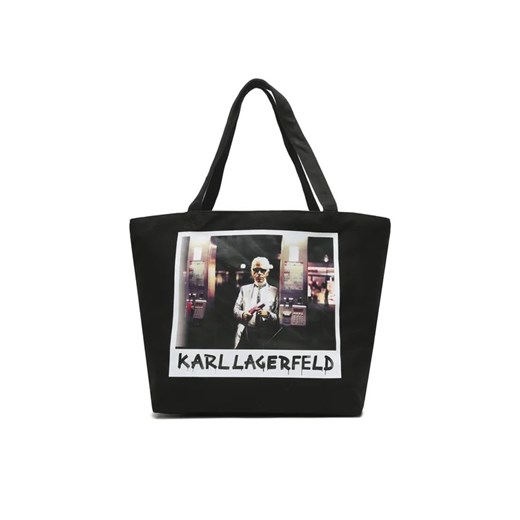 KARL LAGERFELD Torebka 226W3932 Czarny ze sklepu MODIVO w kategorii Torby Shopper bag - zdjęcie 168492880