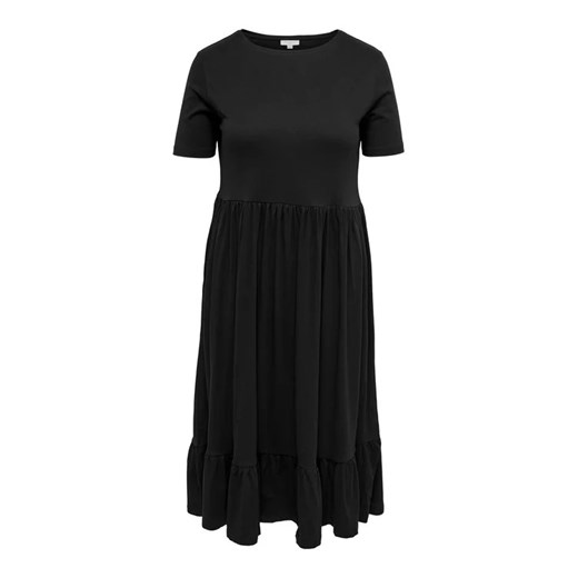 ONLY Carmakoma Sukienka 15287888 Czarny Regular Fit ze sklepu MODIVO w kategorii Sukienki - zdjęcie 168492882