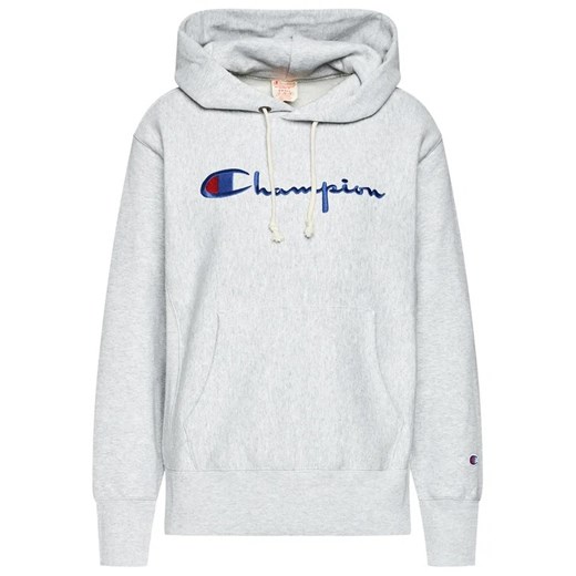 Champion Bluza Script Logo 113794 Szary Regular Fit Champion S MODIVO