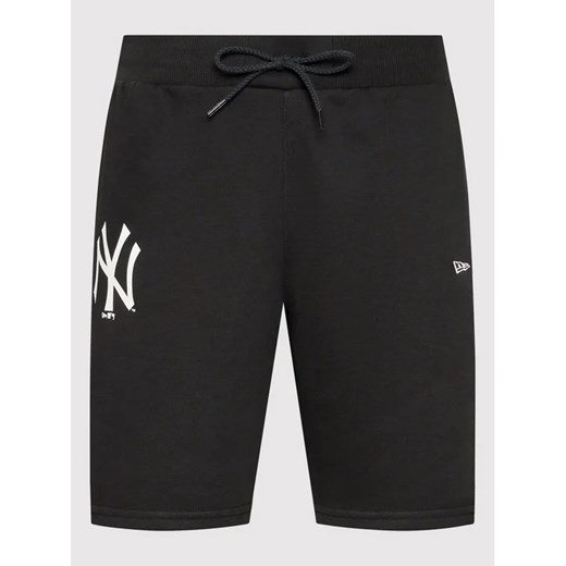 New Era Szorty sportowe New York Yankees Seasonal 12827225 Czarny Regular Fit New Era S wyprzedaż MODIVO