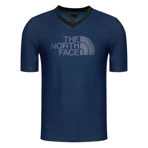 The North Face T-Shirt Big Logo Tee NF0A3LDS Granatowy Regular Fit The North Face M MODIVO