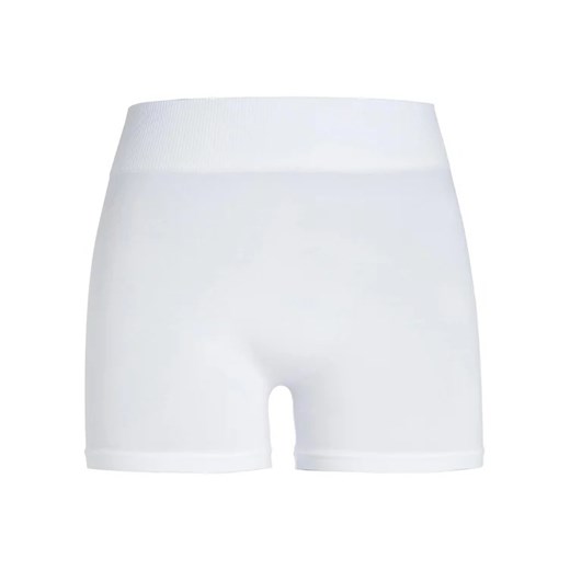Pieces Szorty materiałowe 17065440 Biały Slim Fit Pieces S_M MODIVO