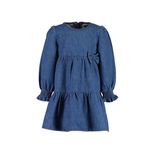 Blue Seven Sukienka jeansowa 971009 Granatowy Regular Fit ze sklepu MODIVO w kategorii Sukienki niemowlęce - zdjęcie 168496383
