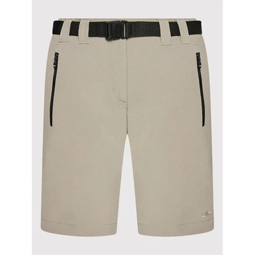 CMP Szorty sportowe 3T51146 Zielony Regular Fit 38 MODIVO