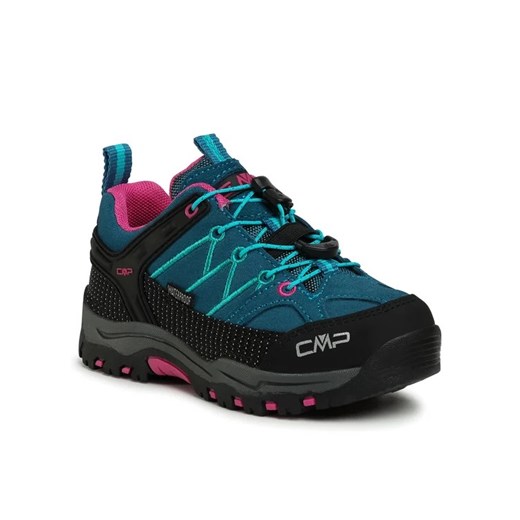 CMP Trekkingi Kids Rigel Low Trekking Shoes Wp 3Q13244 Niebieski 37 wyprzedaż MODIVO