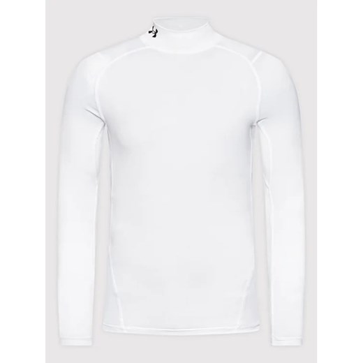Under Armour Koszulka techniczna HeatGear® Mock 1369606 Biały Skinny Fit Under Armour XL promocja MODIVO
