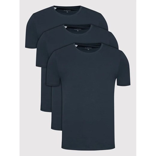 Selected Homme Komplet 3 t-shirtów New Pima 16076191 Granatowy Regular Fit ze sklepu MODIVO w kategorii T-shirty męskie - zdjęcie 168497852