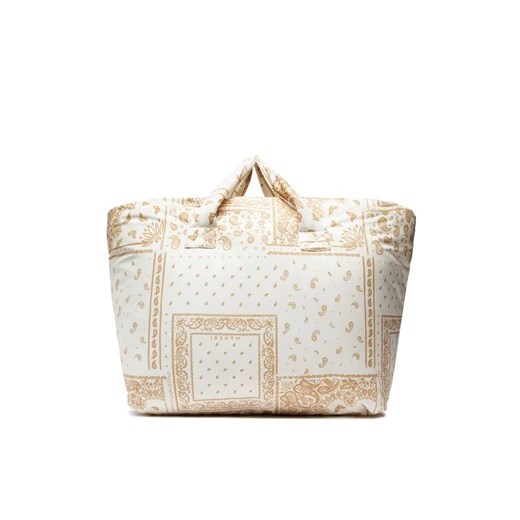 Manebi Torebka Riviera Bag Maxi B 1.2 Ar Beżowy ze sklepu MODIVO w kategorii Torby Shopper bag - zdjęcie 168498560