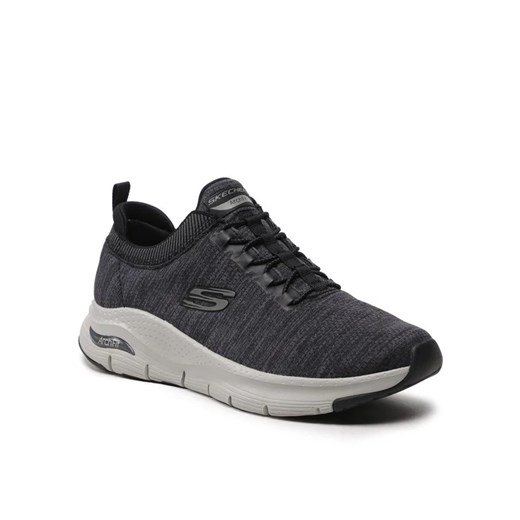 Skechers Sneakersy Waveport 232301/BKGY Szary Skechers 41 MODIVO