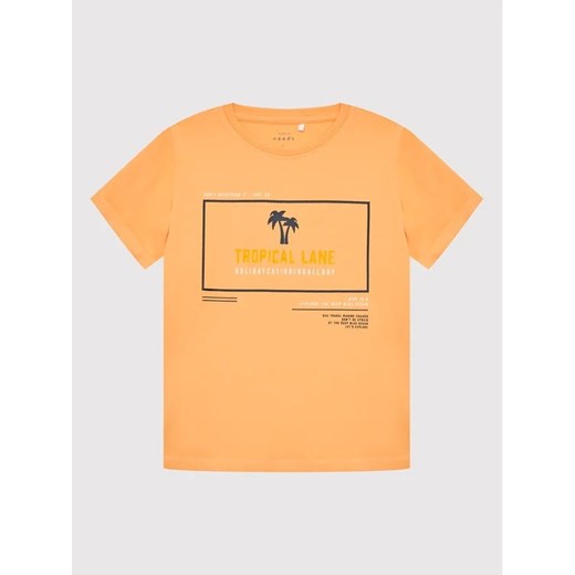 NAME IT T-Shirt 13202756 Pomarańczowy Regular Fit ze sklepu MODIVO w kategorii T-shirty chłopięce - zdjęcie 168499023