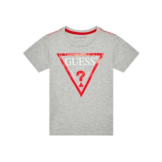 Guess T-Shirt N73I55 K8HM0 Szary Regular Fit Guess 3Y MODIVO