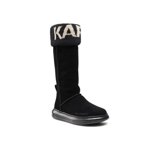 KARL LAGERFELD Kozaki KL44582 Czarny Karl Lagerfeld 36 MODIVO okazja