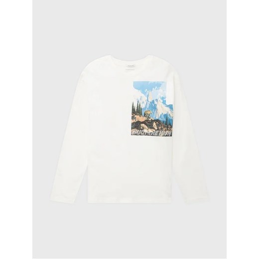 Tom Tailor Bluzka 1033186 Biały Regular Fit ze sklepu MODIVO w kategorii T-shirty chłopięce - zdjęcie 168499800