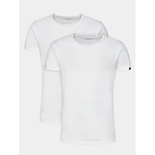 Puma Komplet 2 t-shirtów Basic 935017 Biały Regular Fit Puma L promocja MODIVO