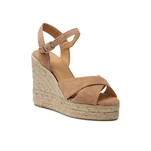 Castañer Espadryle Blaudell/8ed/007 021746-2008 Beżowy Castañer 38 okazja MODIVO