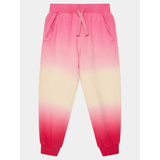 United Colors Of Benetton Spodnie dresowe 3J68CF051 Różowy Relaxed Fit United Colors Of Benetton L MODIVO