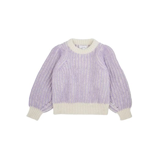 Vero Moda Girl Sweter Juliette 10272978 Fioletowy Regular Fit Vero Moda Girl 116 wyprzedaż MODIVO
