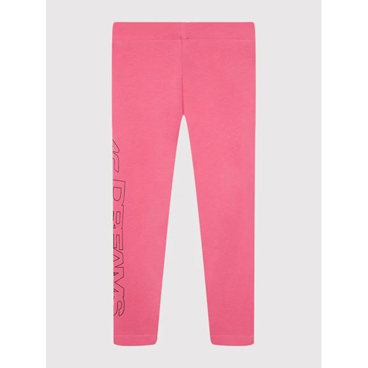 4F Legginsy HJZ21-JLEG004 Różowy Slim Fit ze sklepu MODIVO w kategorii Spodnie dziewczęce - zdjęcie 168502182