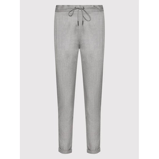 Fabiana Filippi Spodnie materiałowe PADP04W350 Szary Regular Fit Fabiana Filippi 38 MODIVO