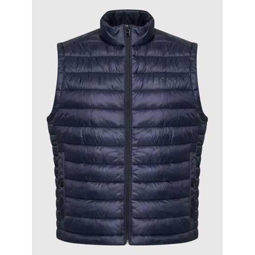 Boss Kamizelka Calano 50471854 Granatowy Regular Fit 48 promocyjna cena MODIVO