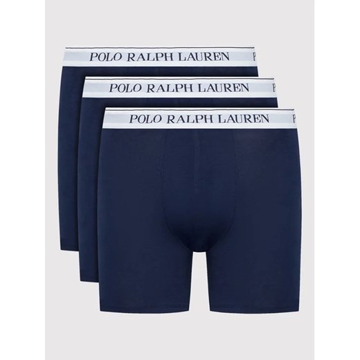 Polo Ralph Lauren Komplet 3 par bokserek 714830300035 Granatowy ze sklepu MODIVO w kategorii Majtki męskie - zdjęcie 168503031