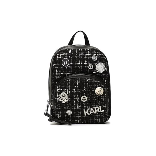 KARL LAGERFELD Plecak 226W3080 Czarny Karl Lagerfeld uniwersalny okazja MODIVO