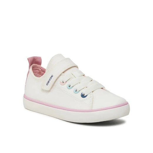 Geox Trampki J Gisli Girl J454NA 00010 C1000 S Biały Geox 35 MODIVO