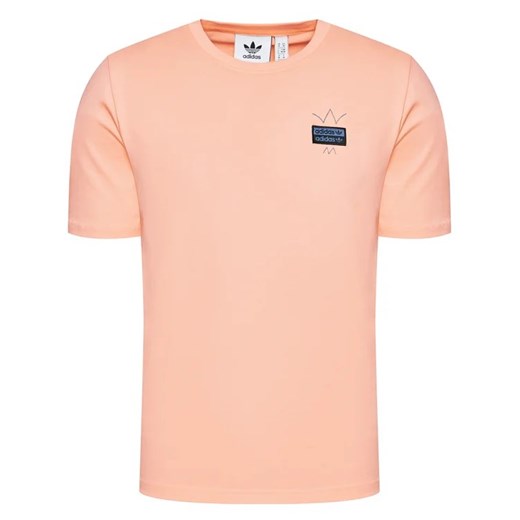 adidas T-Shirt R.Y.V. Abstract Trefoil GN3282 Różowy Regular Fit M wyprzedaż MODIVO