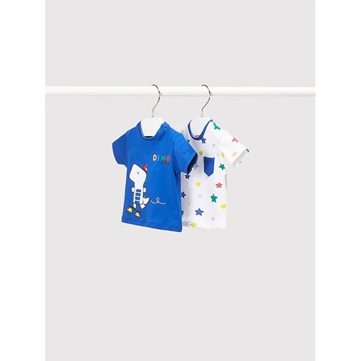 Mayoral Komplet 2 t-shirtów 1095 Kolorowy Regular Fit ze sklepu MODIVO w kategorii Koszulki niemowlęce - zdjęcie 168504310