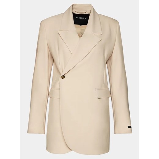 Herskind Marynarka Lilith 5010993 Beżowy Regular Fit Herskind 36 MODIVO