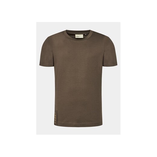 Outhorn T-Shirt OTHAW23TTSHM0937 Khaki Regular Fit ze sklepu MODIVO w kategorii T-shirty męskie - zdjęcie 168505473