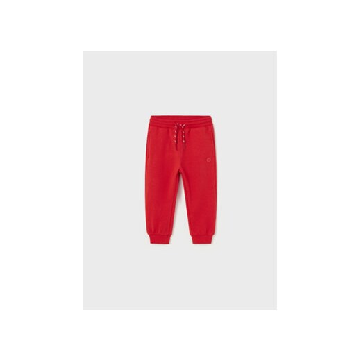 Mayoral Spodnie dresowe 711 Czerwony Regular Fit ze sklepu MODIVO w kategorii Spodnie i półśpiochy - zdjęcie 168505922