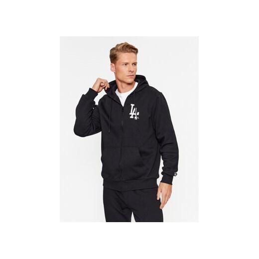 New Era Bluza MLB Essentials Fz 60416719 Czarny Regular Fit ze sklepu MODIVO w kategorii Bluzy męskie - zdjęcie 168506383