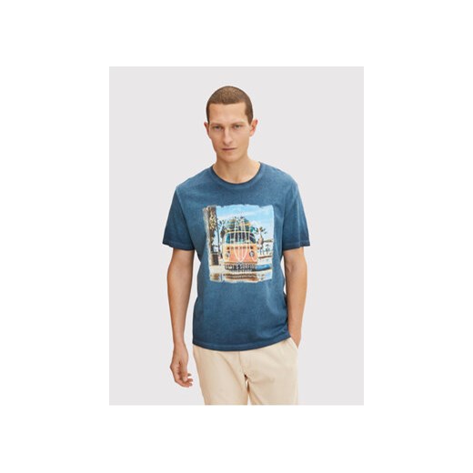Tom Tailor T-Shirt 1031570 Niebieski Regular Fit ze sklepu MODIVO w kategorii T-shirty męskie - zdjęcie 168507603