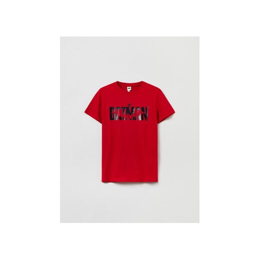 OVS T-Shirt BATMAN 1617041 Czerwony Regular Fit ze sklepu MODIVO w kategorii T-shirty chłopięce - zdjęcie 168508734